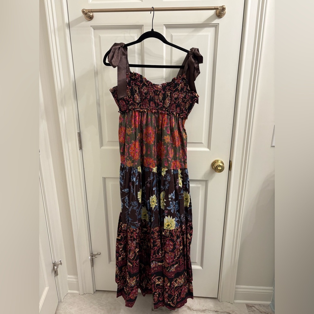 Free People Bluebell Mixed Print Maxi Dress